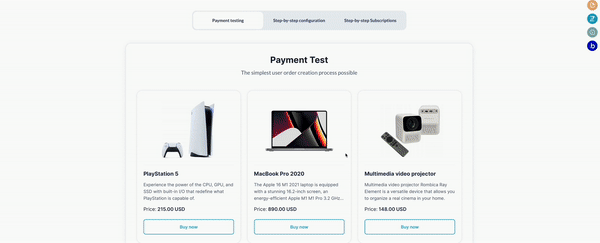 Advanced Paypal Payments Plugin for Bubble preview