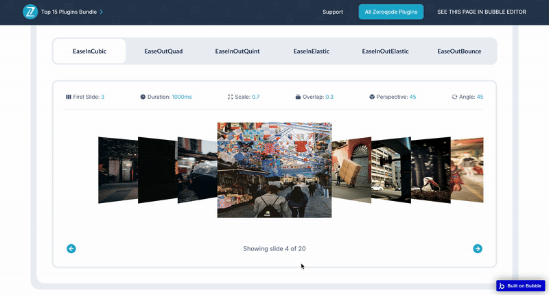 Image Gallery Plugin for Bubble preview
