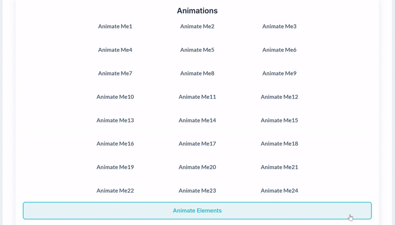 Animations (24+ simple elements) Plugins for Bubble preview