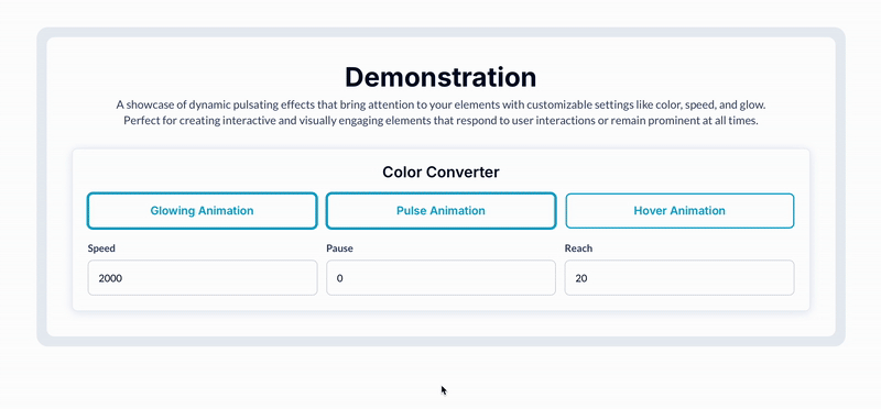 Pulsate Elements (Animation) Plugin for Bubble preview