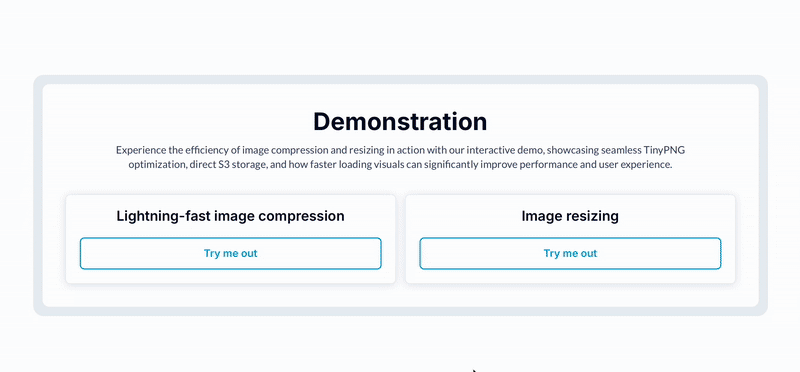 TinyPNG Compress/resize image/S3 Plugin for Bubble preview