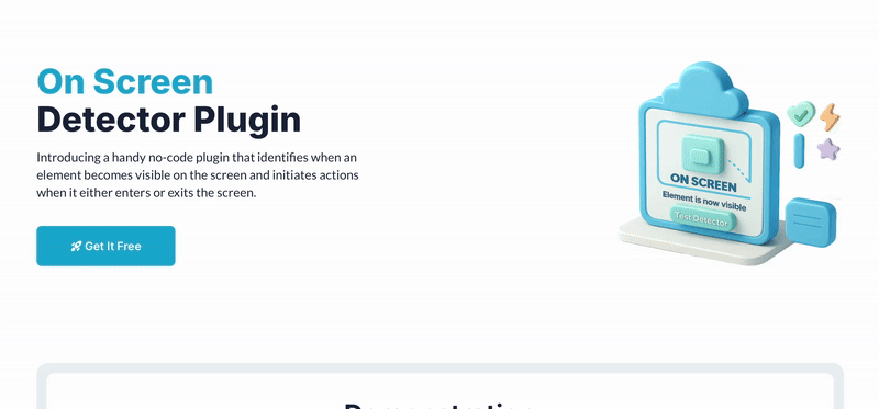 On Screen Detector Plugin for Bubble preview